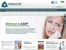 Tablet Screenshot of aaop.org